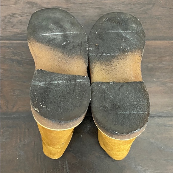 Clarks brown leather Upper lace up boots men’s size 8.5 M width - Picture 6 of 8